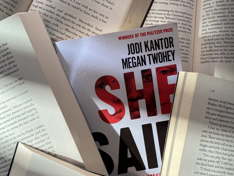 Book review of She Said by Jodi Kantor and Megan Twohey