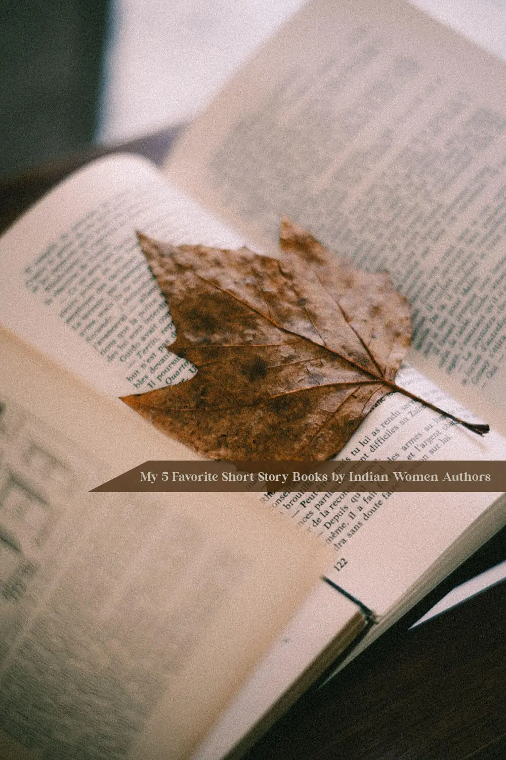 My 5 Favorite Short Story Books by Indian Women Authors